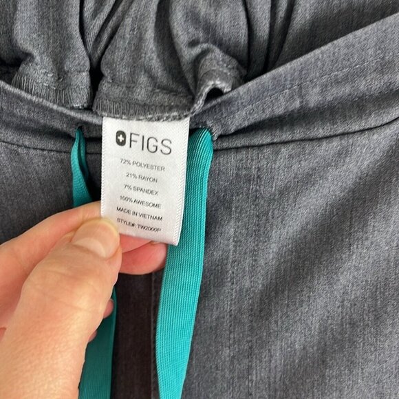 Figs Grey Nursing Scrub Pants - Picture 5 of 10